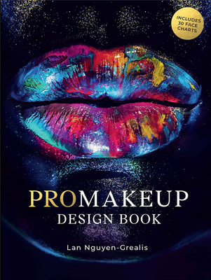 ProMakeup Design Book:Includes 30 Face Charts，化妆设计用书:舞台特效化妆指南 Lan Nguyen