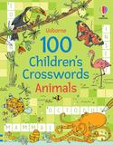 100 Children’s Crosswords: Animals，100个儿童填字游戏：动物