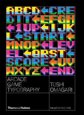 ARCADE GAME TYPOGRAPHY: THE ART OF PIXEL，街机游戏字体：像素字体艺术