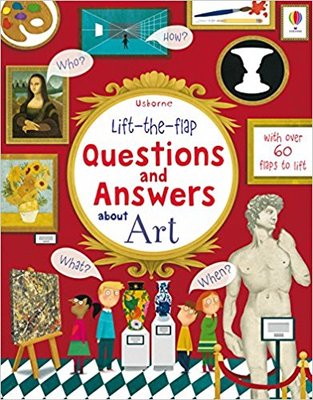 【Lift the Flap Questions & Answers】about Art，【问答书,翻翻书】关于艺术