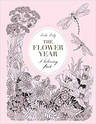 The Flower Year: A Colouring Book，花之年：一本填色书