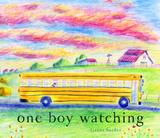 One Boy Watching，【美国插画师Grant Snider】男孩他在看
