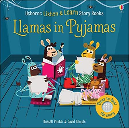 Llamas in Pyjamas (Listen and Learn Stories)，【有声书】穿着睡衣的骆驼发声书（听学故事）