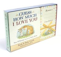 Guess How Much I Love You: Book & Baby Cards: Milestone Moments Gift Set，猜猜我有多爱你:书&宝贝卡片(礼盒装)