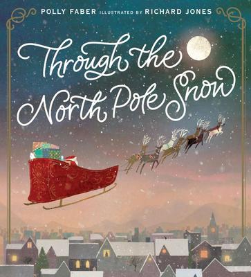 Through the North Pole Snow，【英国插画师Richard Jones】穿越北极的雪