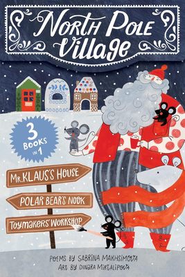 North Pole Village，北极村 圣诞氛围纸板书收藏套盒（3册）
