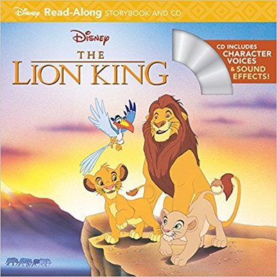 Disney】Storybook+CD The Lion King，【迪士尼】故事书+CD·狮子王