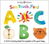 【First Sensory Book】See Touch Feel ABC，【感官认知书】观看/触摸/感受：字母