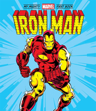 Iron Man: My Mighty Marvel First Book，钢铁侠:我的超级漫威**本书