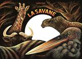 La savane : une nuit，【法国获奖插画师Isabelle Simler】草原：一夜之间