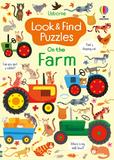 Look and Find Puzzles On the Farm，农场里的看图找字游戏