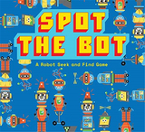 Spot the Bot: A Robot Seek and Find Game，【游戏书】寻找机器人