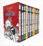 【Boxed set】Diary of a Wimpy Kid Box of Books (1–12),【套装】小屁孩日记（1-12册）