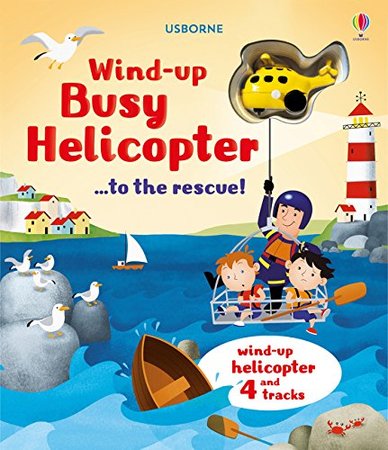 Wind-Up Busy Helicopter...to the Rescue，【扭动发条玩具书】繁忙的直升机……营救