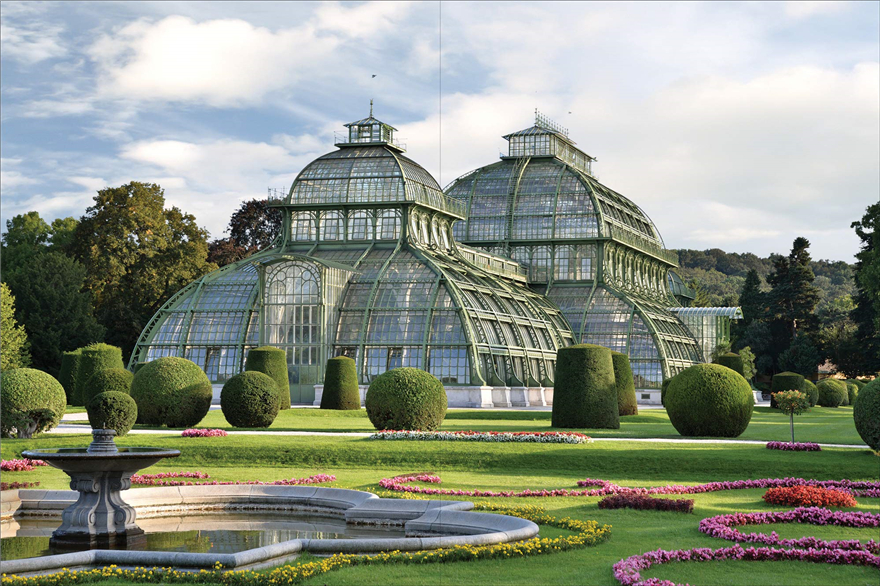 a celebration of architecture, nature, and light,溫室植物園:建築